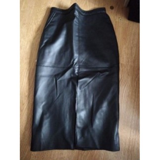 Jupe simili cuir Zara xs noir 