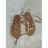 Scandales zara 37 neuves cuir marron etdorées à lacets 
