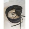 Ceinture cuir daim vanessa bruno noire ajustable taille unique 