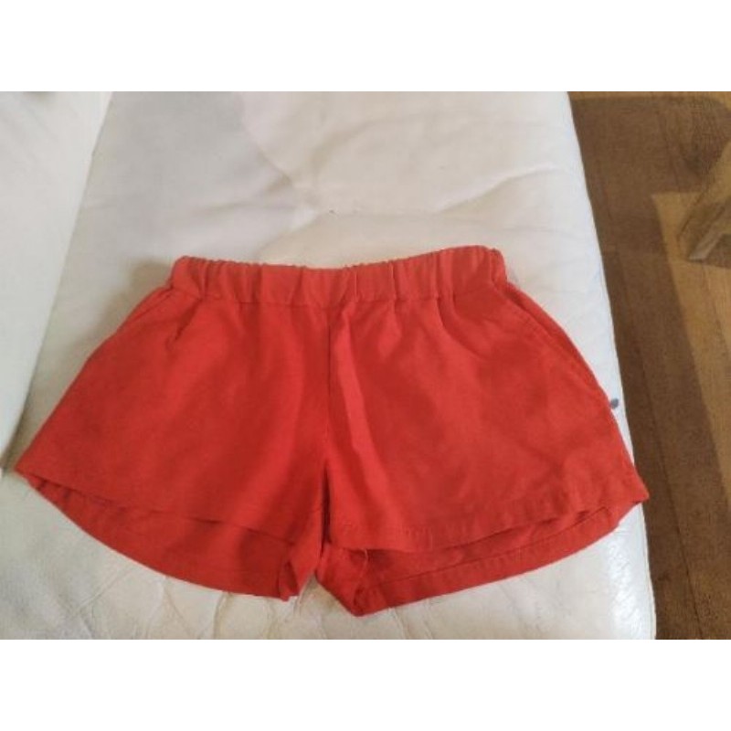 Short 36 ikks rouge court avec poches 