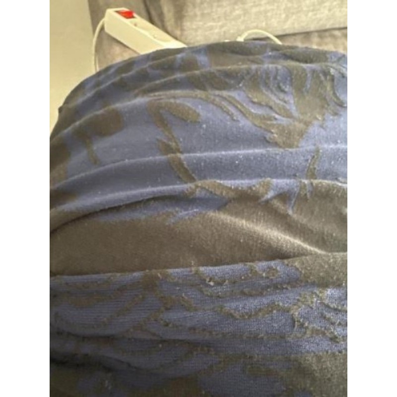 Pull Lion Noir et Bleu Taille L 