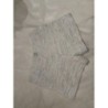 Short 6-7ans little celebs tweed blanc et bleu et lurex