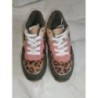 Basket 32 la redoute kaki rose et léopard 
