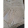 Short zara 10 ans tweed blanc cassé corde 