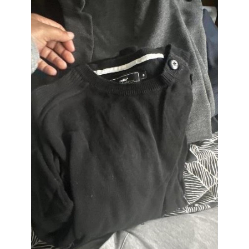 Pull noir CELIO Taille S 