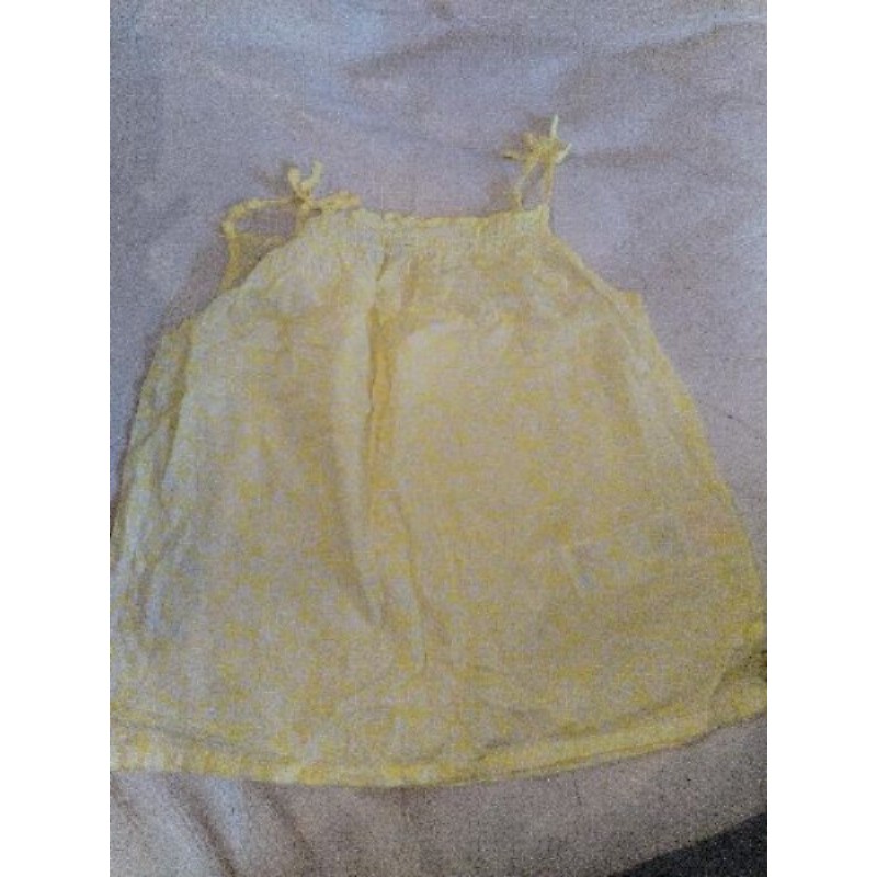 Top sergent major 7 ans fluide jaune et blanc