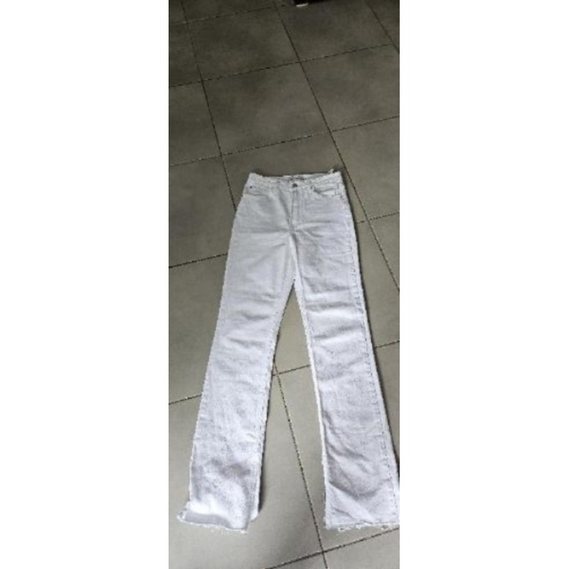 Jeans Blanc Zara T38