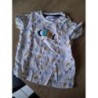 Tee-shirt blanc avec motif taille 6 mois