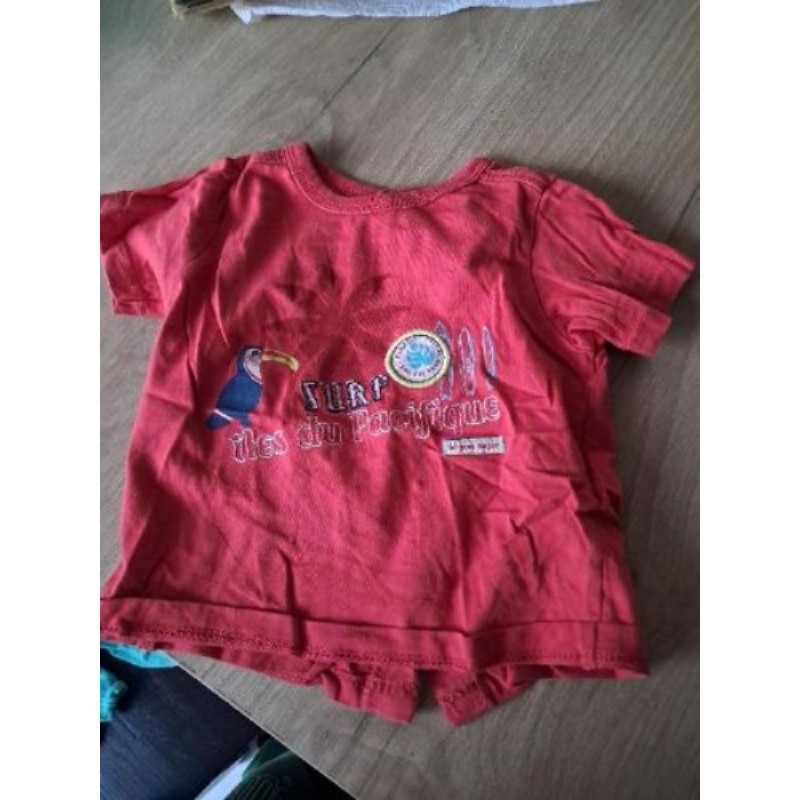 Tee-shirt rouge 6 mois