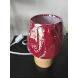 Petite lampe de chevet  rouge