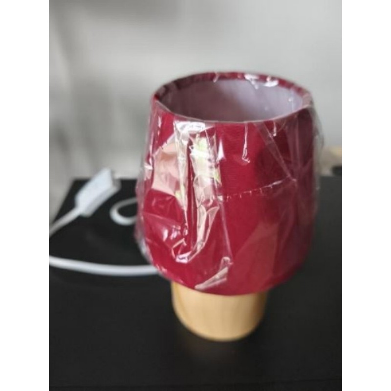 Petite lampe de chevet  rouge