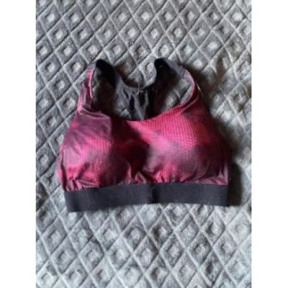 Brassière noire et rose...