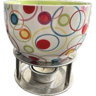 Bol à fondue bougie