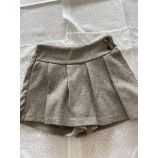 JUPE SHORT BEIGE ZARA T. 5 ANS