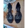Chaussures de danse. T 41 faites main avec strass