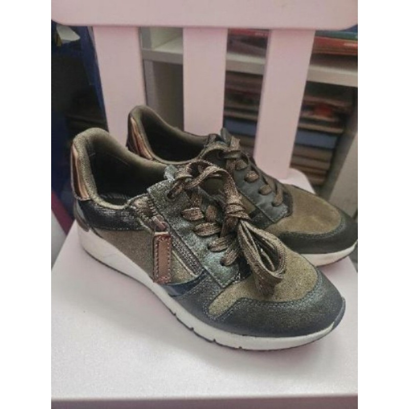 Basket Tamaris marron taille 38