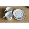 DUO PETIT DÉJEUNER LIMOGES / CHARLESTON PLATINE