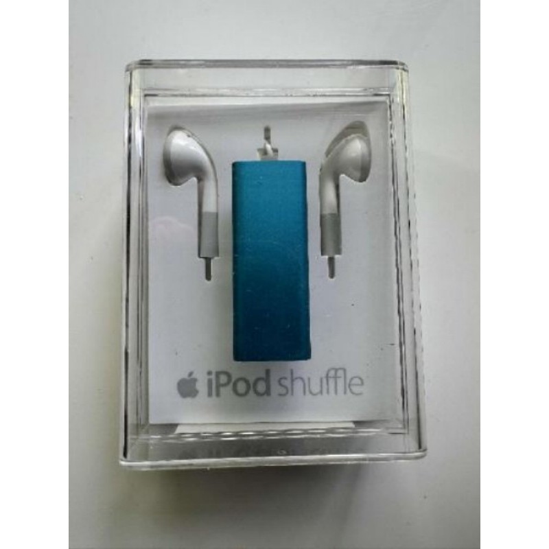 IPOD SHUFFLE BLEU (MP3) - COMPLET - 2Go - NEUF