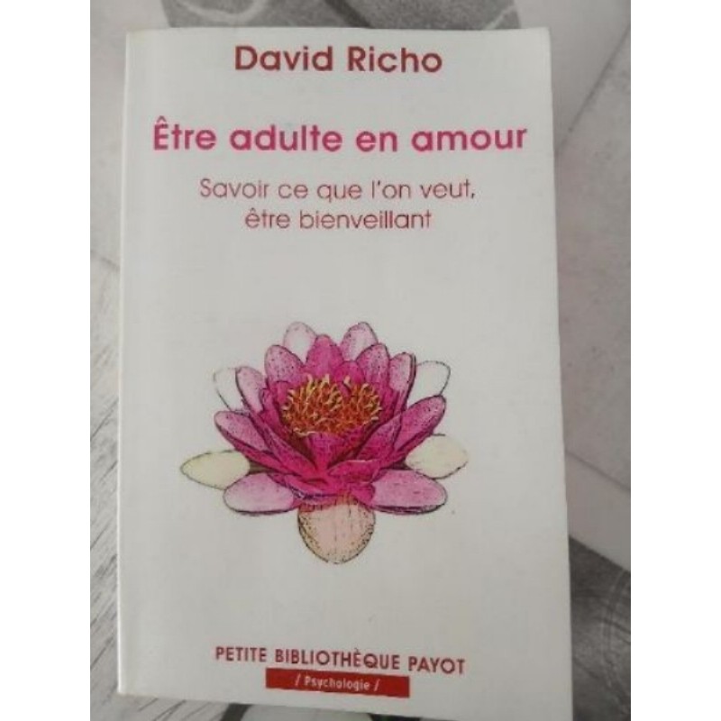 Livre de pochette être adulte en amour 375 édition payot page