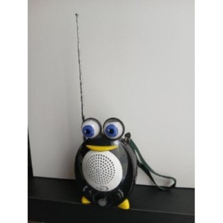 Radio portable pingouins...