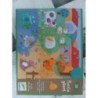 Puzzle géant  20 pièces avec animaux tactile Djeco