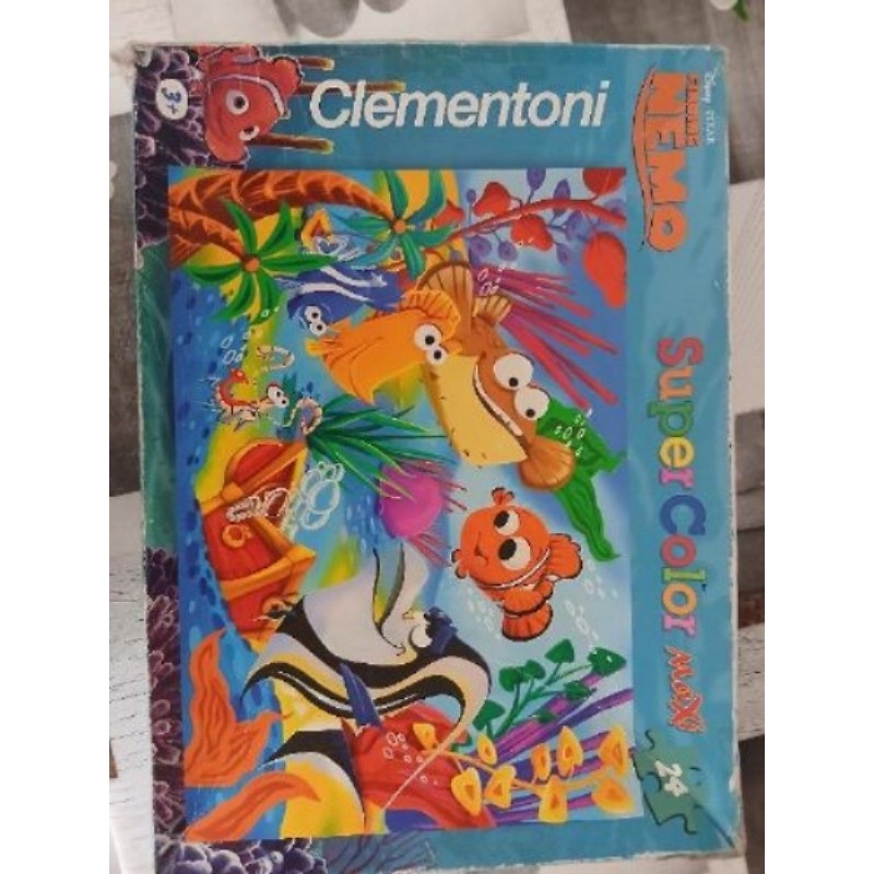 Super color maxi 24 pièces NEMO Clementoni
