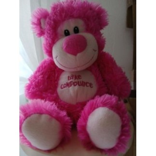 Peluche rose