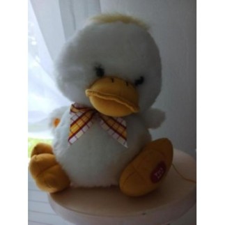 Peluche canard blanc