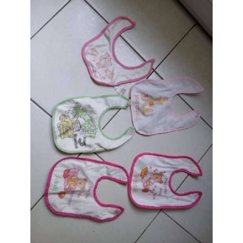 Bavoir bébé lot de 5