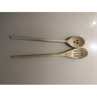 LOT DE 2 CUILLÈRES EN BOIS