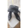 Bottes femme, cuir, noire, taille 40