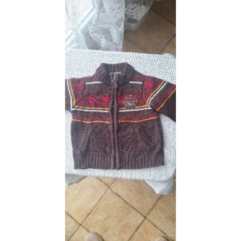 Gilet Orchestra, marron, 6 mois