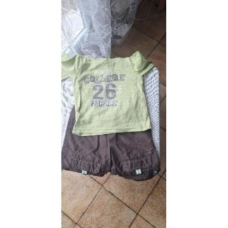 Ensemble  tea shirt manche...