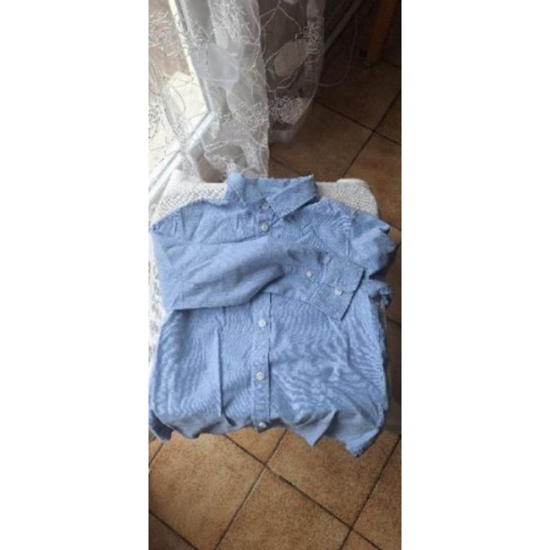 Chemise bleu 8 ans
