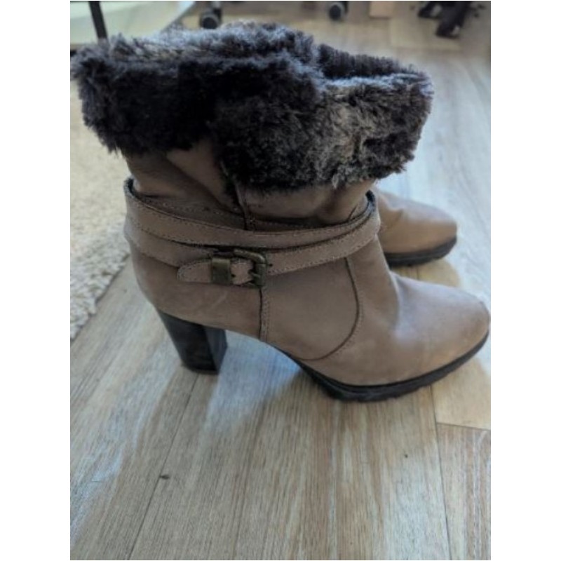 Bottines marron T38 (marque Eram)