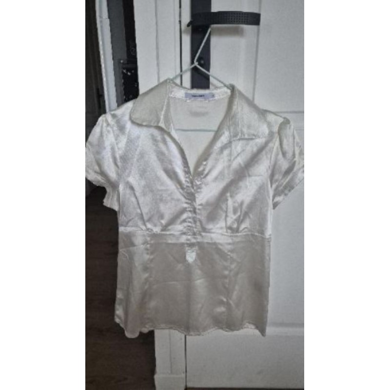 Blouse satinée T42