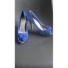 Chaussures de soirée à talon bleu T39