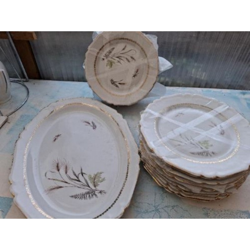 Service vaisselle vintage