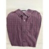 Chemise homme carreaux bordeaux et bleu taille M marque Celio 