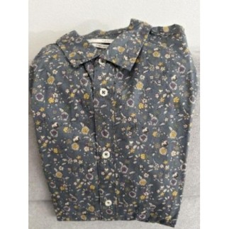 Chemise homme grise à...