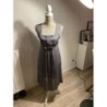 Robe cérémonie - grise - neuve - h&m taille 38