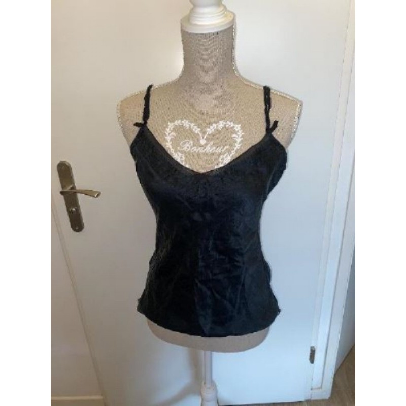 Top soie mango - taille L