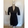 Chemise tunique cintrée - H&M - noir - taille 38