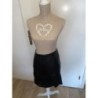 Jupe imitation cuir - neuve avec étiquette - taille 42