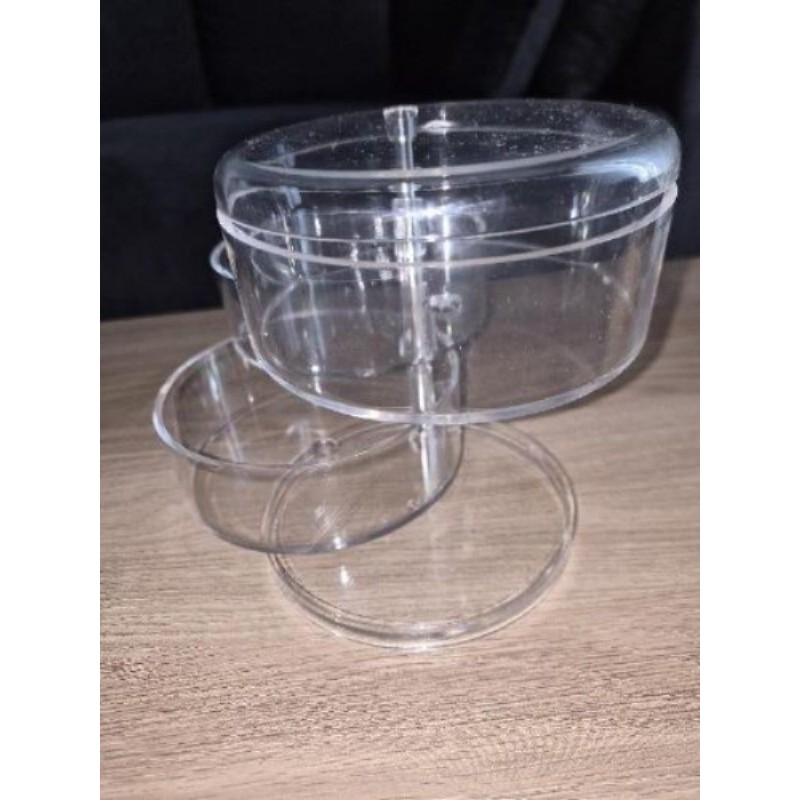 Boite de rangement transparente bijou