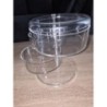 Boite de rangement transparente bijou