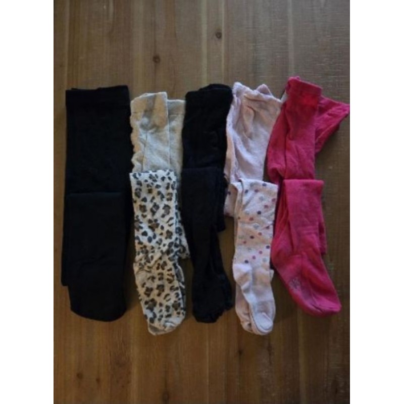 Lot de 5 collants 31/34