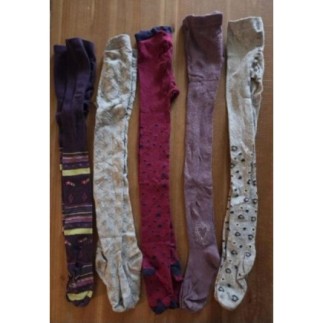  Lot de 5 Collants 31/34 