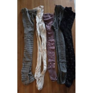 Lot de 5 collants 31/34