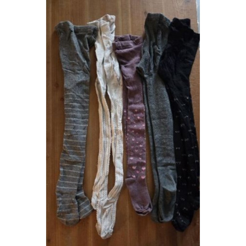 Lot de 5 collants 31/34